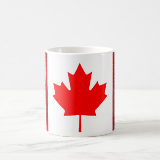 Bandera de Canadá + Taza cruzada ucraniana de la