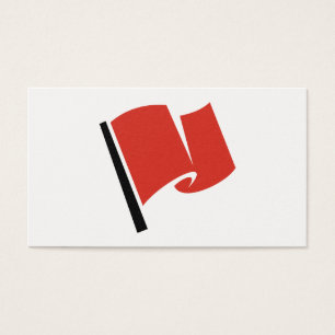 Bandera de Carreras roja
