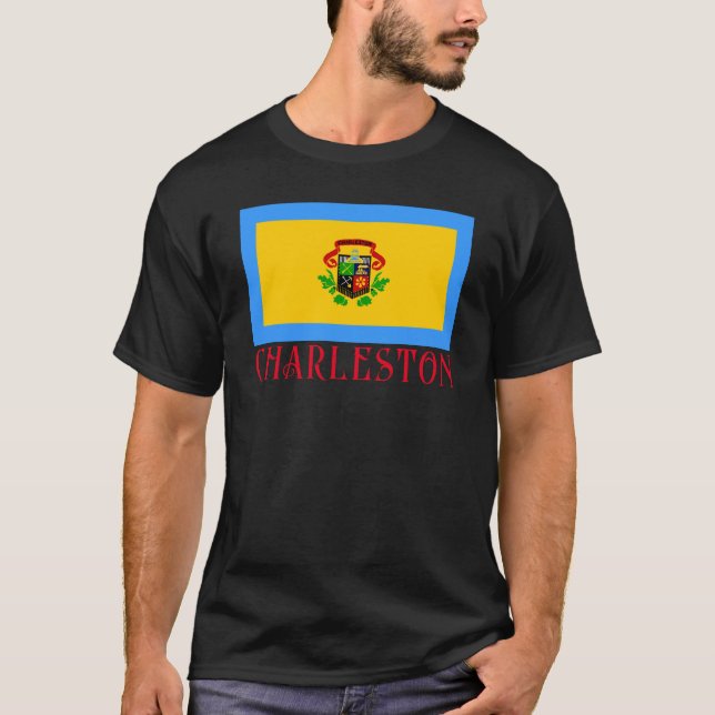 Bandera de Charleston, camiseta de Virginia Occide (Anverso)