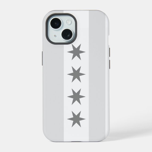 Bandera de Chicago Noir (Reverso )