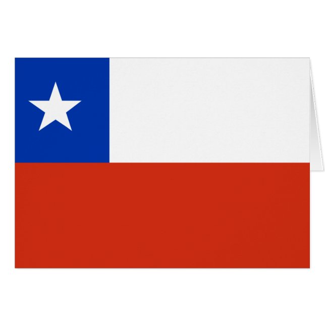 Bandera de Chile (Anverso (Horizontal))