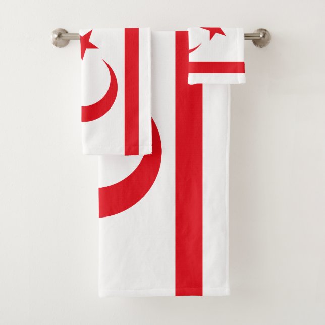 Bandera de Chipre Septentrional (In situ)