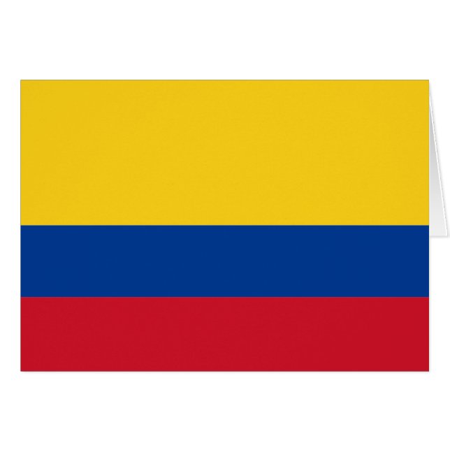 Bandera de Colombia (Anverso (Horizontal))