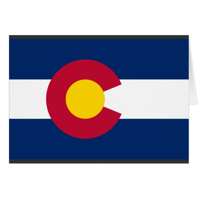 Bandera de Colorado (Anverso (Horizontal))