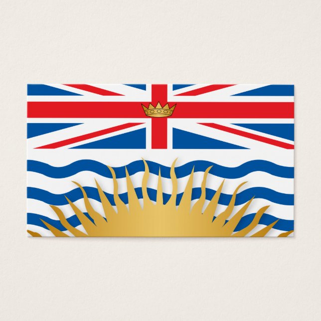 Bandera de Columbia Británica (Frente)