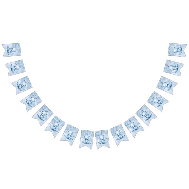 Bandera de conejo de oso azul (Todo)