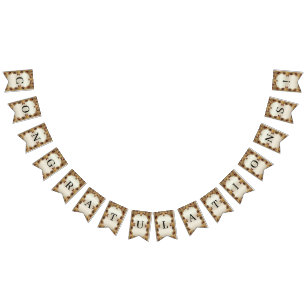 Bandera de conglomerado de piedras preciosas rojas