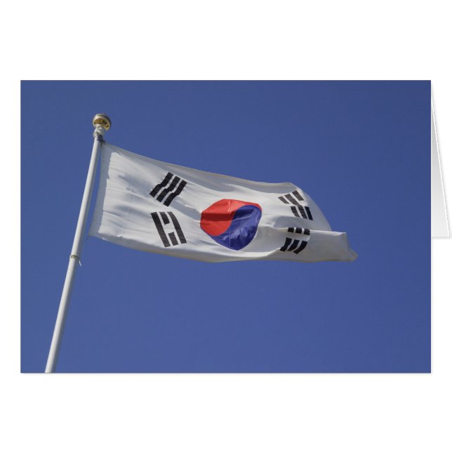 Bandera de Corea del Sur (Anverso (Horizontal))