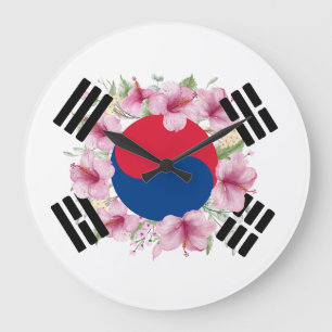 Bandera de Corea del Sur: El reloj del muro de Mug