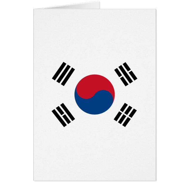 Bandera de Corea del Sur - Yin Yang (Frente)
