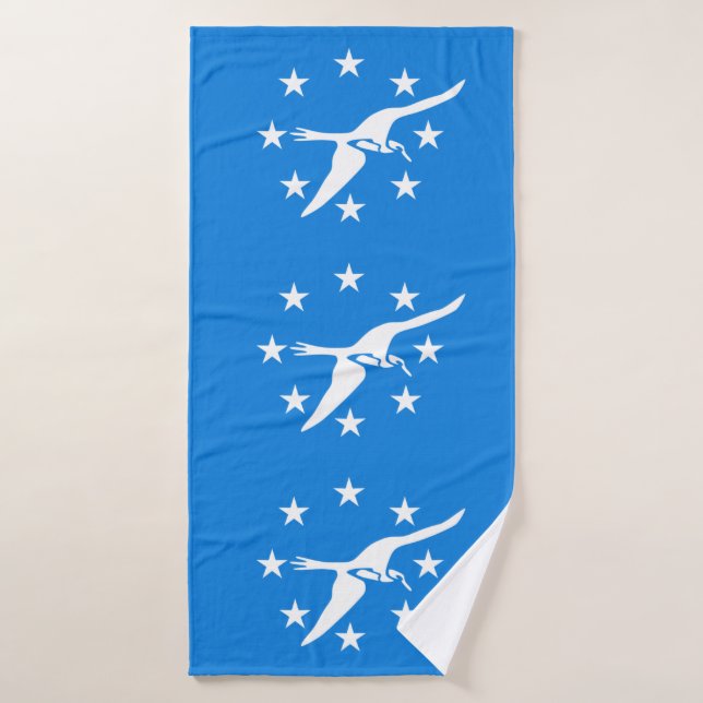 Bandera de Corpus Christi, Texas (Toalla de baño)