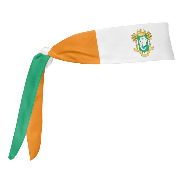 Bandera de Costa de Marfil Elegante Patriótico (Girar 270)