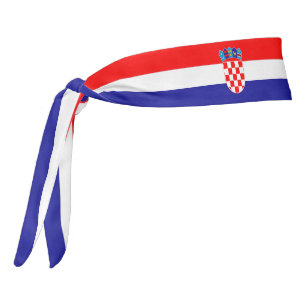 Bandera de Croacia elegante patriota