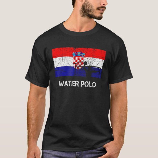 Bandera De Croacia Regalo De Polo De Agua Para Jug (Anverso)