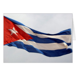 bandera de cuba ondeando