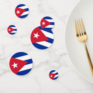 Bandera de Cuba Table Confetti