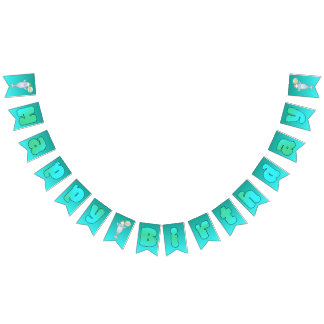 Bandera de Cumpleaños Feliz Beluga Boo