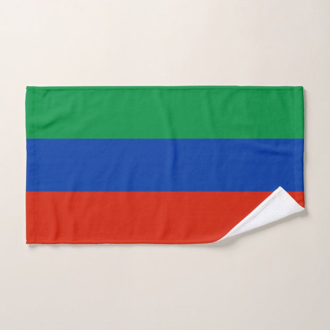 Bandera de Daguestán (Toalla de mano)