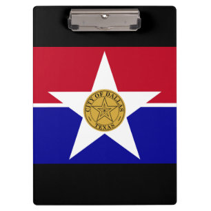 Bandera de Dallas, Portapapeles de Texas