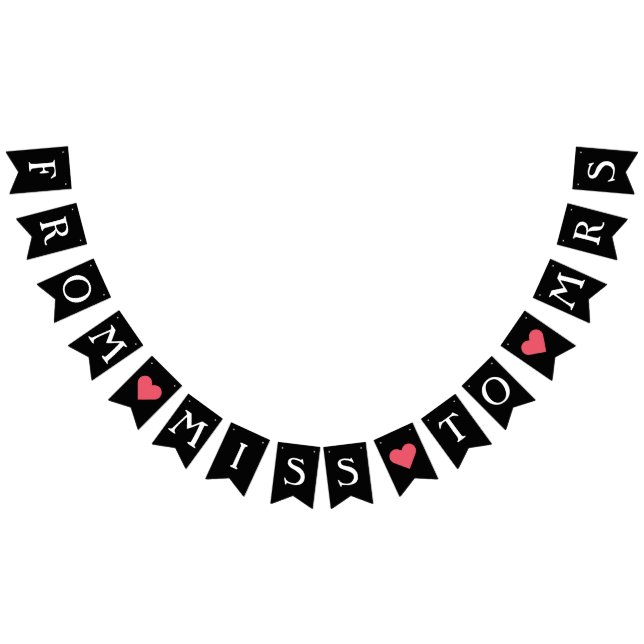 Bandera de decoración para despedida de soltera (Todo)