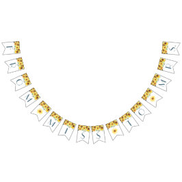 Bandera de Despedida de Soltera de Girasoles de Ve