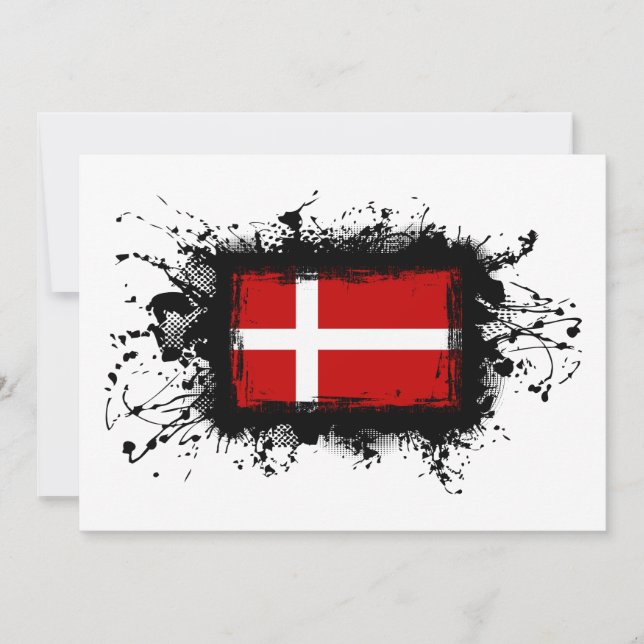 Bandera de Dinamarca (Anverso)