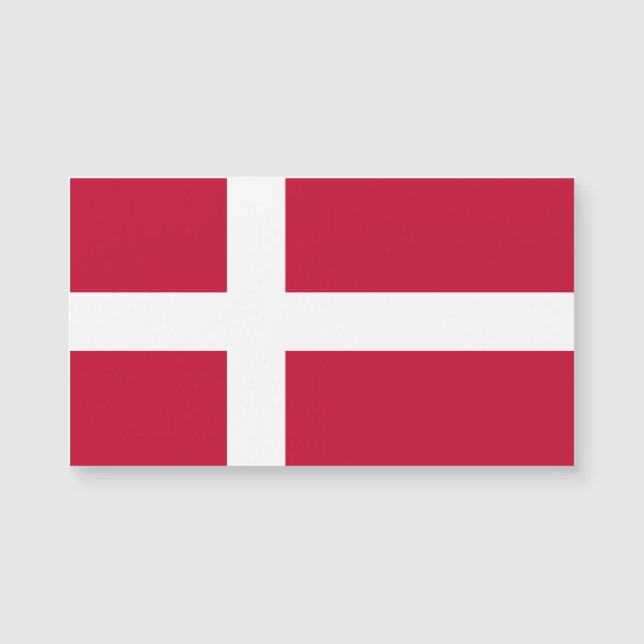 Bandera de Dinamarca Patriótico Danés (Anverso)