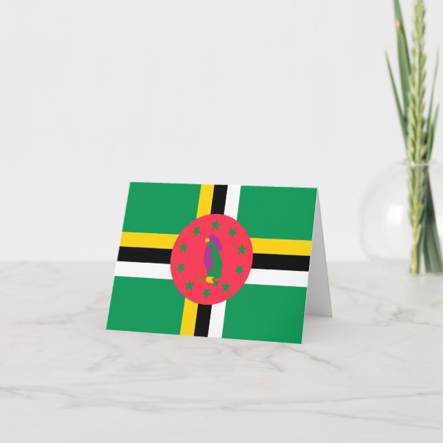 Bandera de Dominica (Anverso)