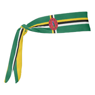 Bandera de Dominica Elegante Patriótico