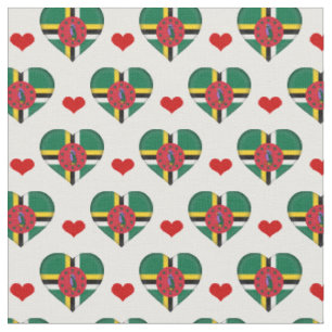 Bandera de Dominica Tela de moda Tela/Dominica