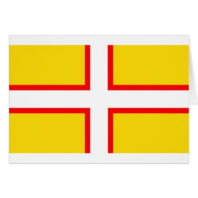 Bandera de Dorset (Anverso (Horizontal))