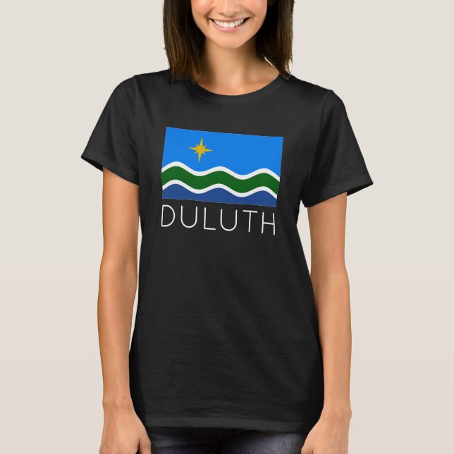 Bandera de Duluth, camiseta de MN (Anverso)