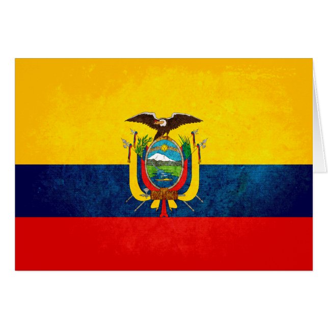 Bandera de Ecuador (Anverso (Horizontal))