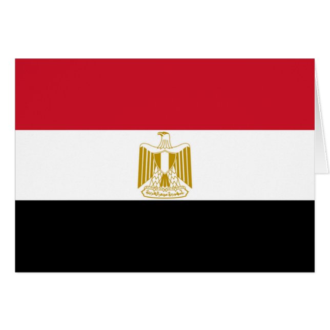 Bandera de Egipto (Anverso (Horizontal))