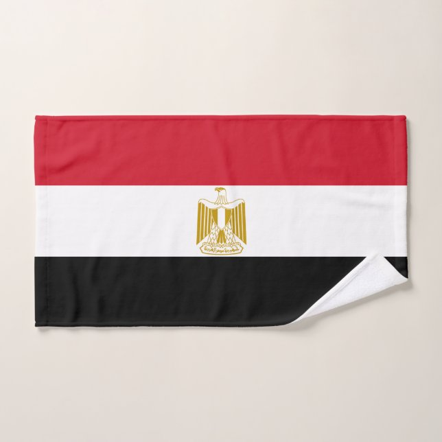 Bandera de Egipto (Toalla de mano)