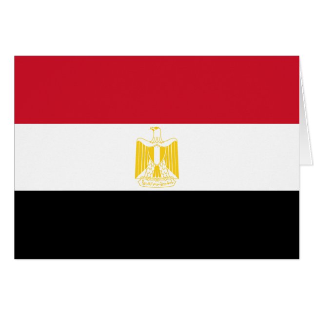 Bandera de Egipto (Anverso (Horizontal))
