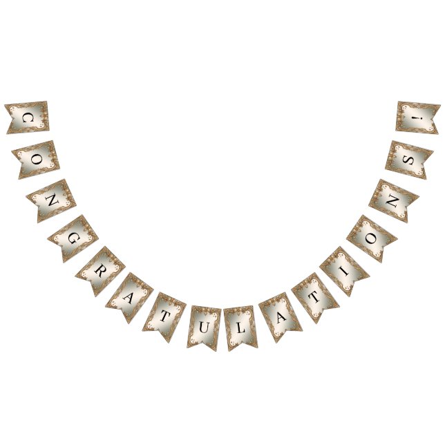 Bandera de emparejamiento de marco Ornate dorado (Todo)