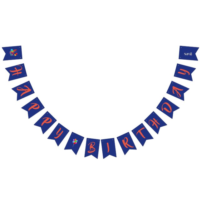 Bandera de encargo del empavesado del fiesta de (Todo)