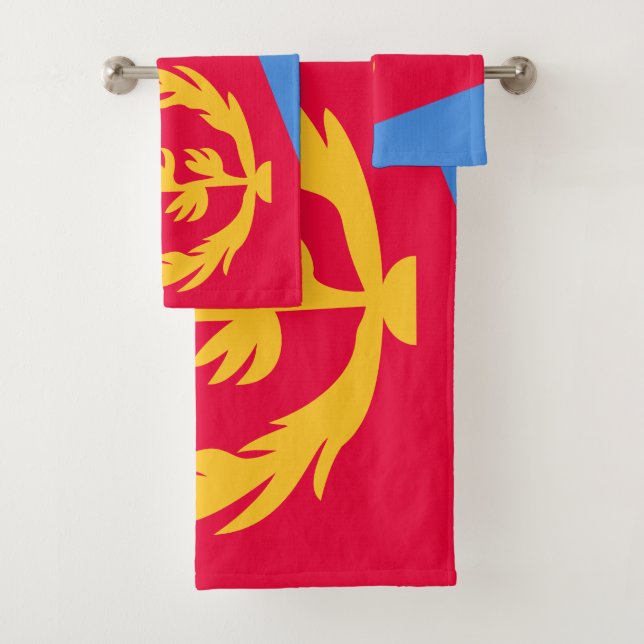 Bandera de Eritrea (In situ)