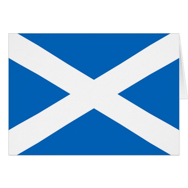 Bandera de Escocia (Anverso (Horizontal))