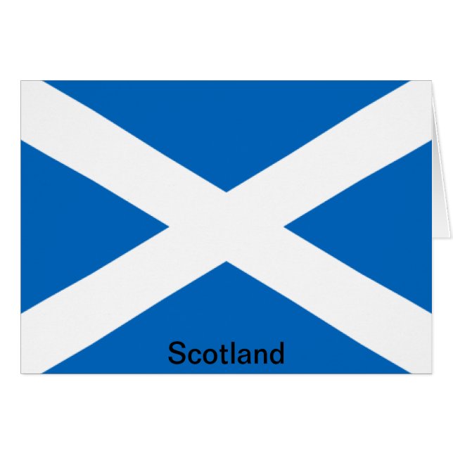 Bandera de Escocia (Anverso (Horizontal))