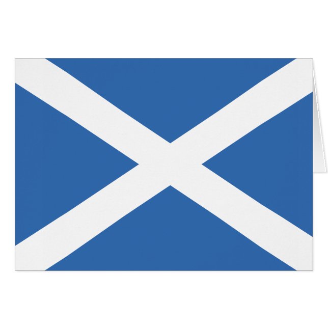 Bandera de Escocia (Anverso (Horizontal))