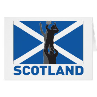 Bandera de Escocia de la bola del tiro del lineout