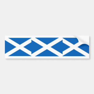 Bandera de Escocia de la pegatina de parachoques d