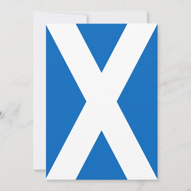 Bandera de Escocia: recuerdo de la bandera escoces (Anverso)