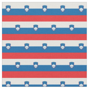 Bandera de Eslovenia Tela nacional de moda/moda