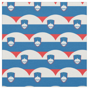 Bandera de Eslovenia y tela de moda de Eslovenia