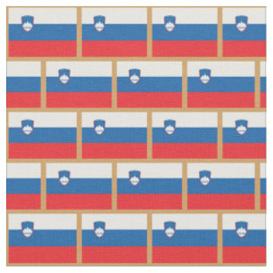 Bandera de Eslovenia y tela de moda/deportes de Es