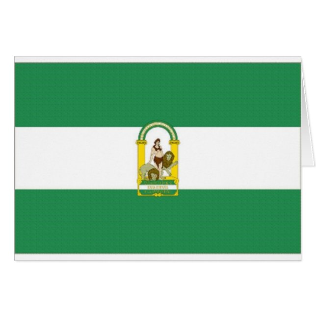 Bandera de España Andalucía (Anverso (Horizontal))