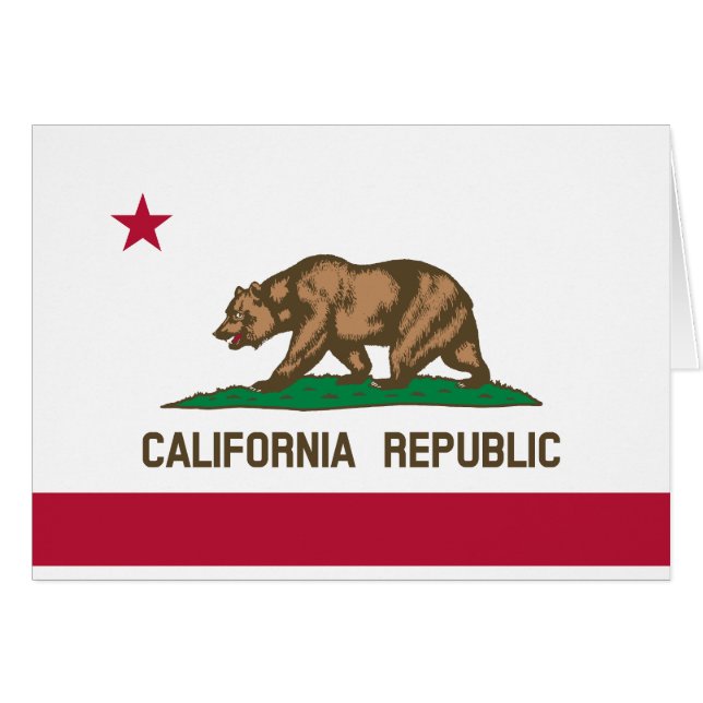 Bandera de estado de California (Anverso (Horizontal))